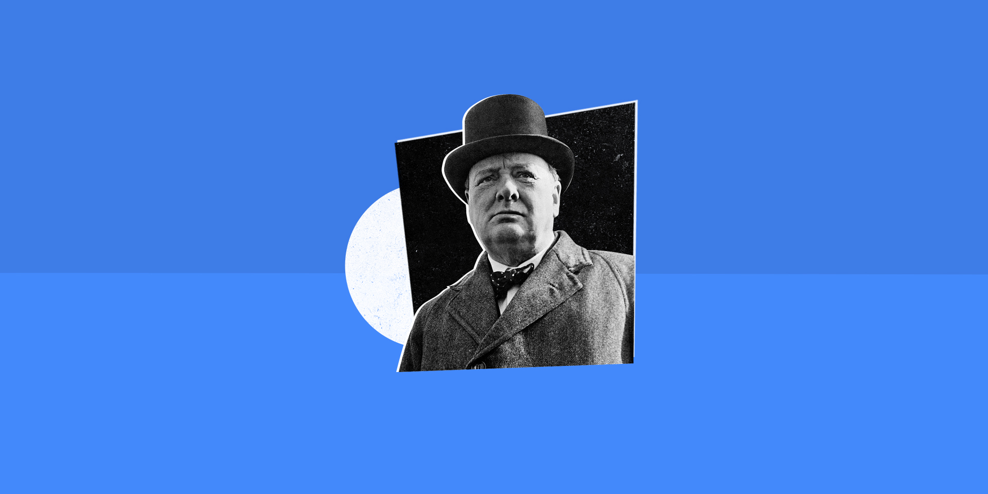 Illustration de Winston Churchill