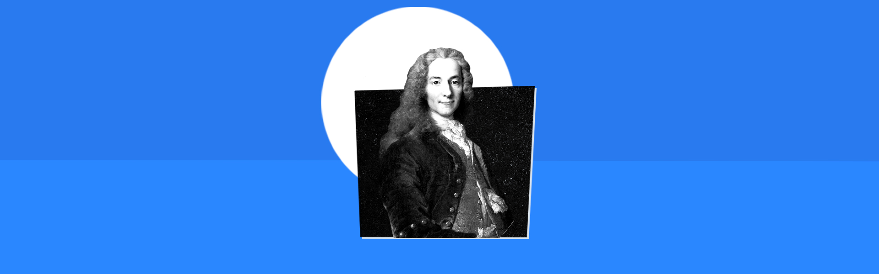 Illustration de Voltaire